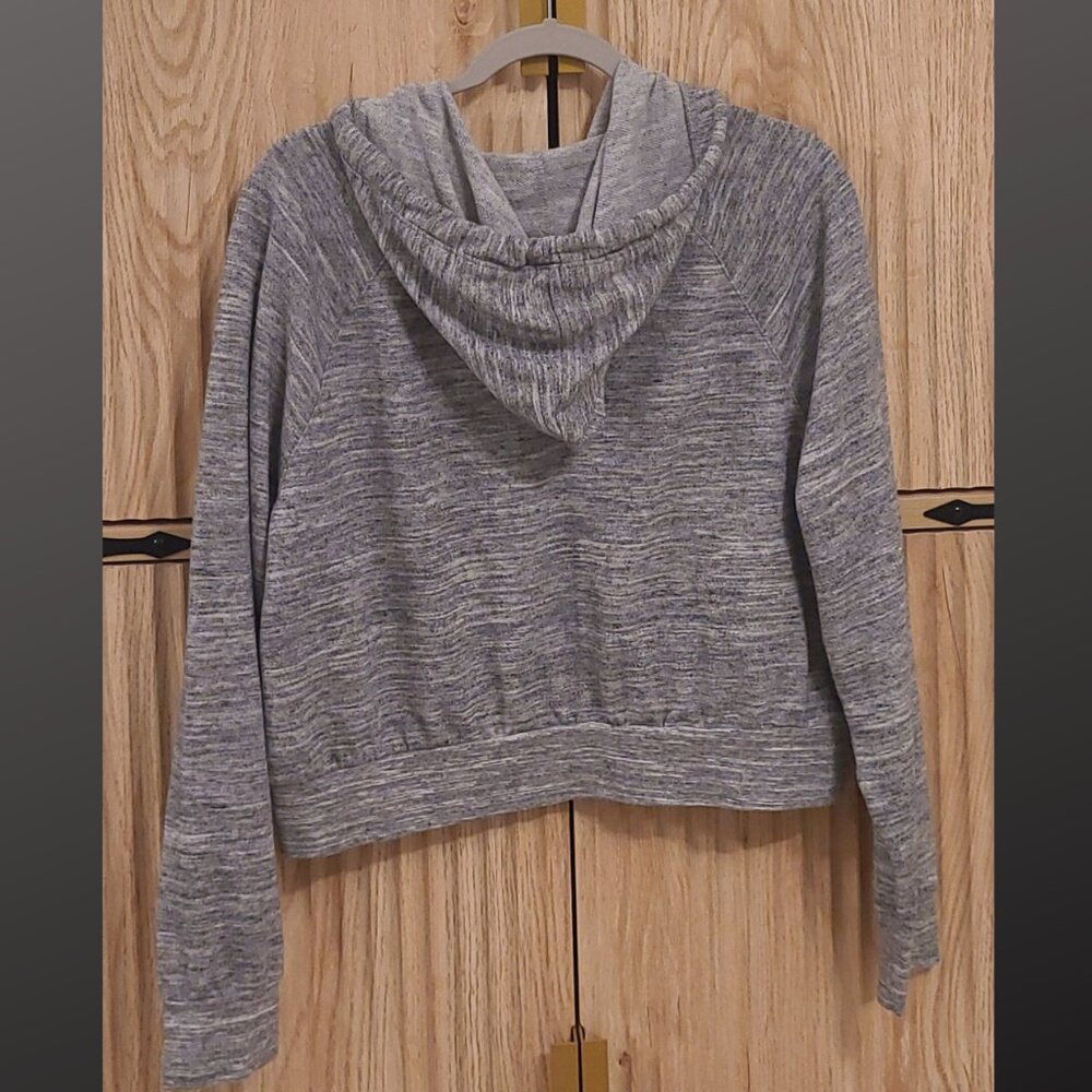 Mossimo Supply Co. Gray Lightweight Hoodie Sweatshirt | Size Large - Picture 4 of 11